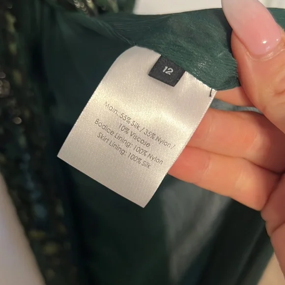 Alex Perry Corset Style Jensen Leopard Metallic Sheer Gown - Picture 9 of 13